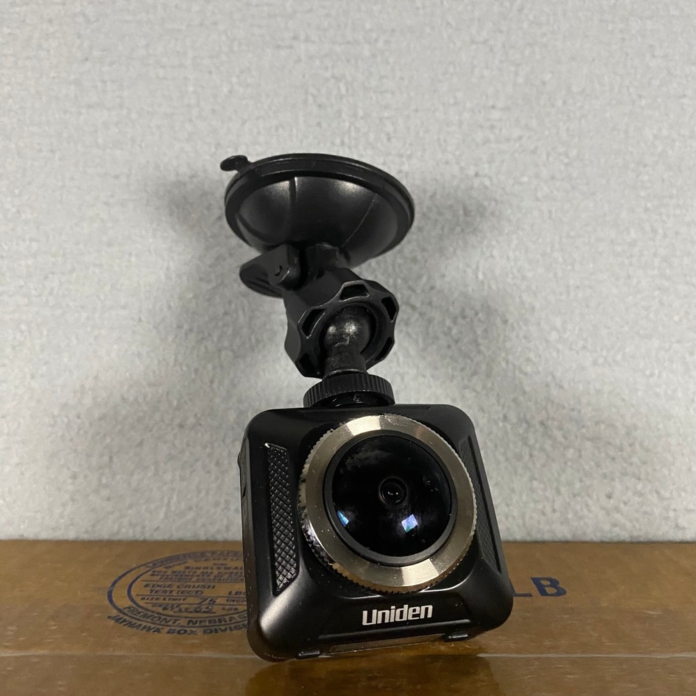 Uniden 360 Degree Dash Cam Dual Lens Full View Car‎ Security Camera *For Parts*